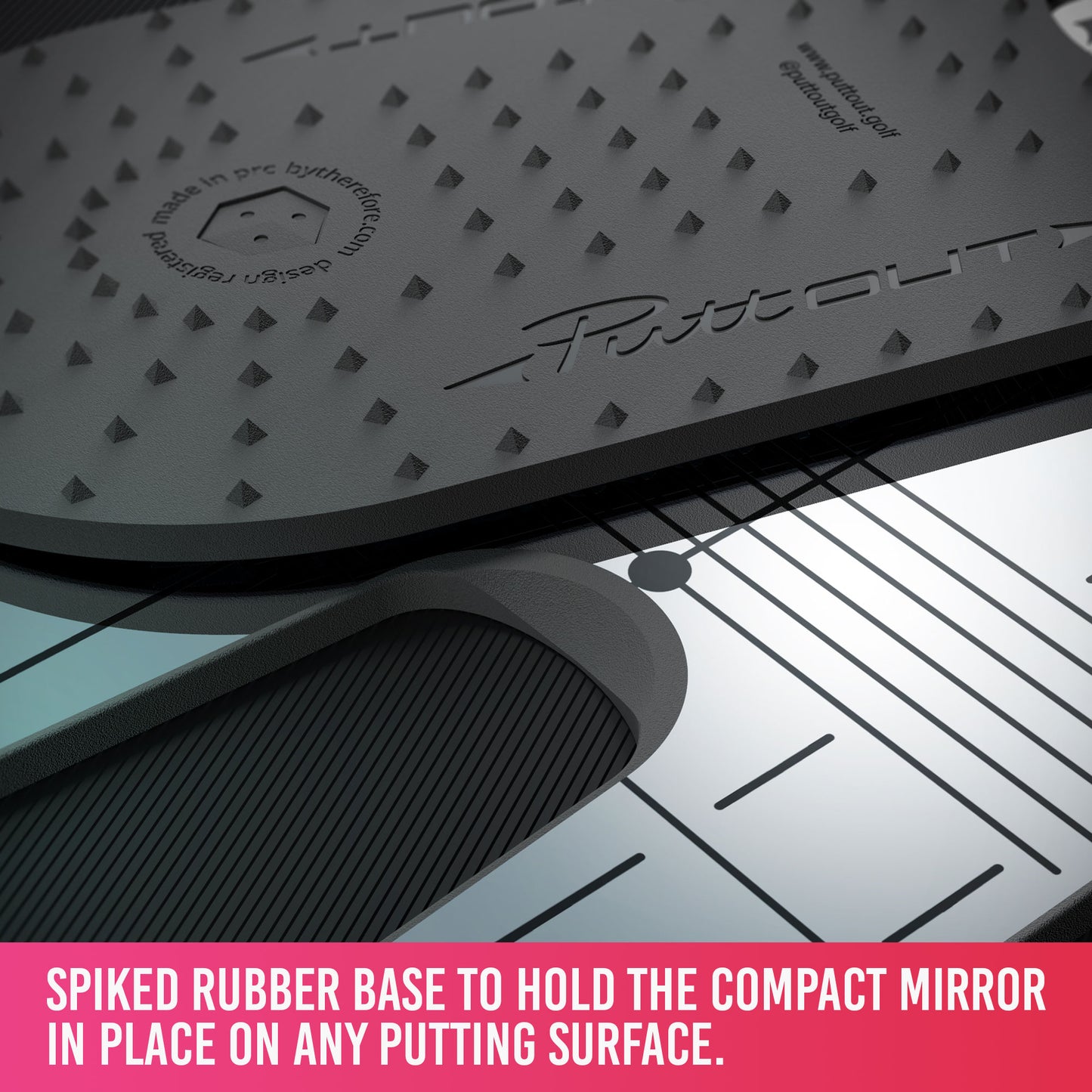 PuttOut Compact Putting Mirror