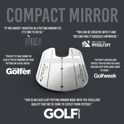 PuttOut Compact Putting Mirror