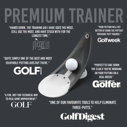 PuttOut Premium Pressure Trainer - Stone