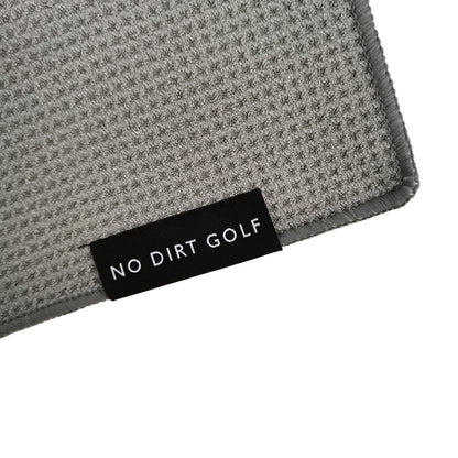 No Dirt Golf Towel - The Classic Grey